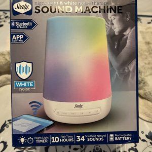 Sealy Night Light & White Noise Therapy Sound Machine Bluetooth & App Control